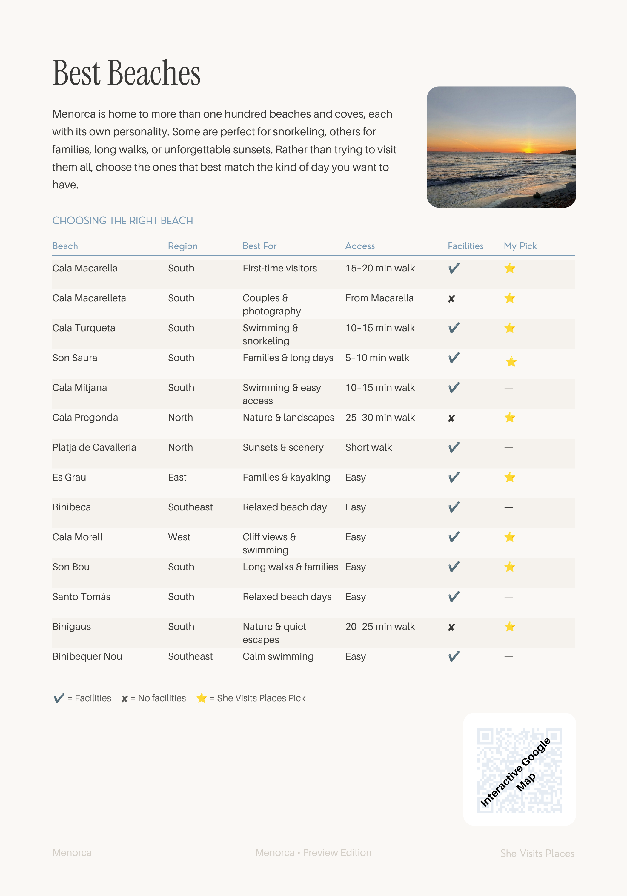 Menorca: A Slow Travel Guide (Digital Guidebook)