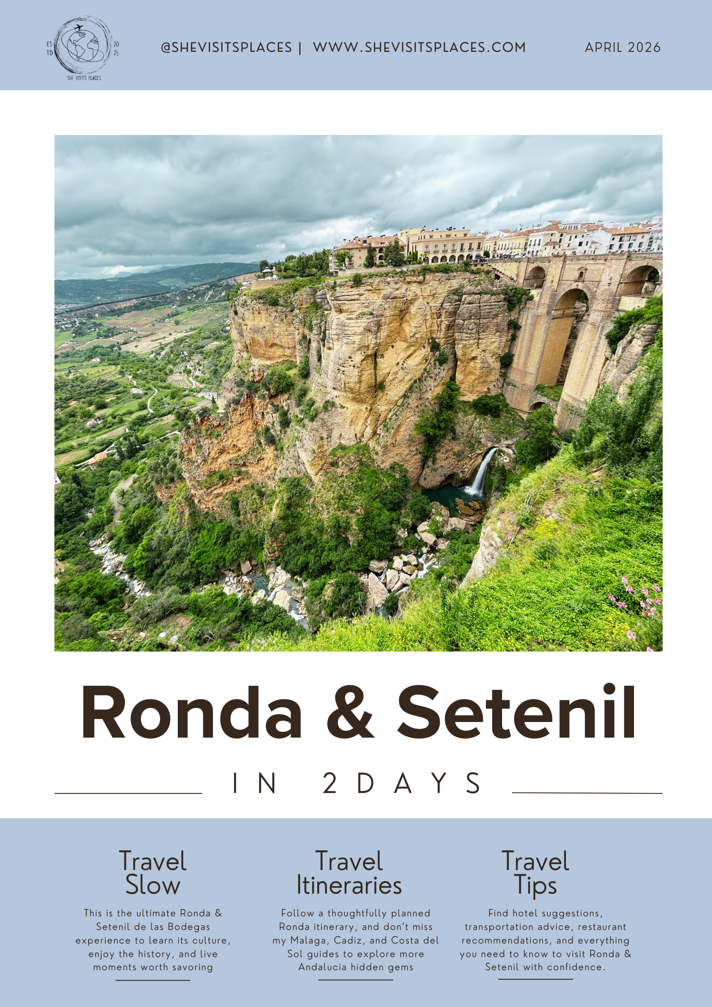 Ronda & Setenil 2-Day Slow Travel Guide - Andalucía, Spain