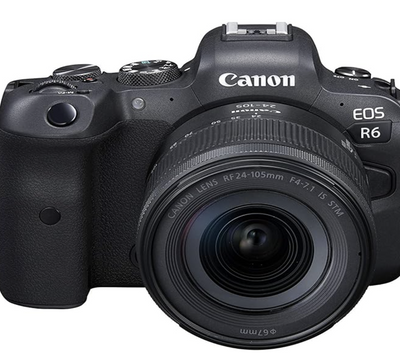 Canon EOS R6 Full-Frame Mirrorless Camera + RF24-105mm F4-7.1 is STM Lens Kit 