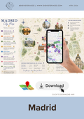 Madrid Interactive City Map - Spain