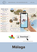 Málaga Interactive City Map - Andalucía, Spain