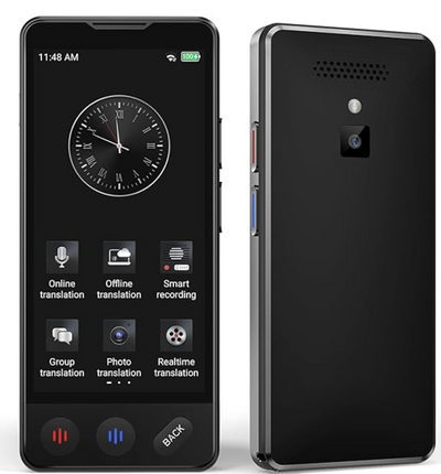 AI Language Translator Dev Translation for Business Travelice, 2026 Upgraded VORMOR Translator No WiFi Needed, Support ChatGPT, Instant Two-Way 150 Languages Translation, Offline/Photo